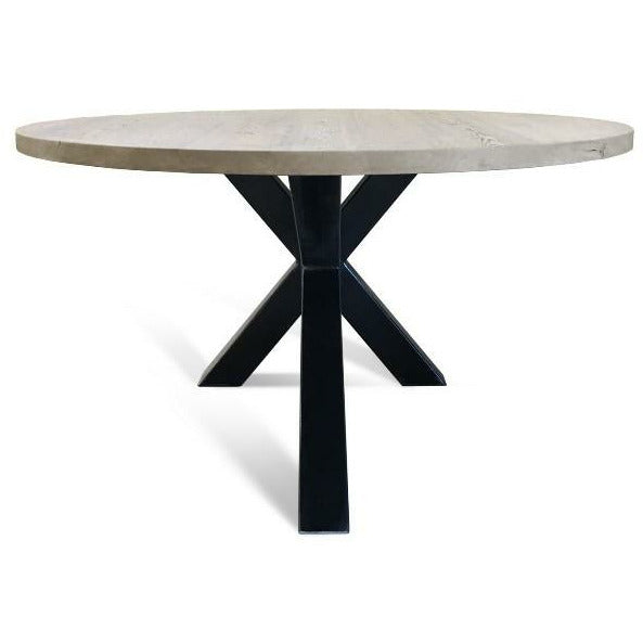images Maxima House Ronda X Solid Wood Dining Table SCANDI102 - Image 1