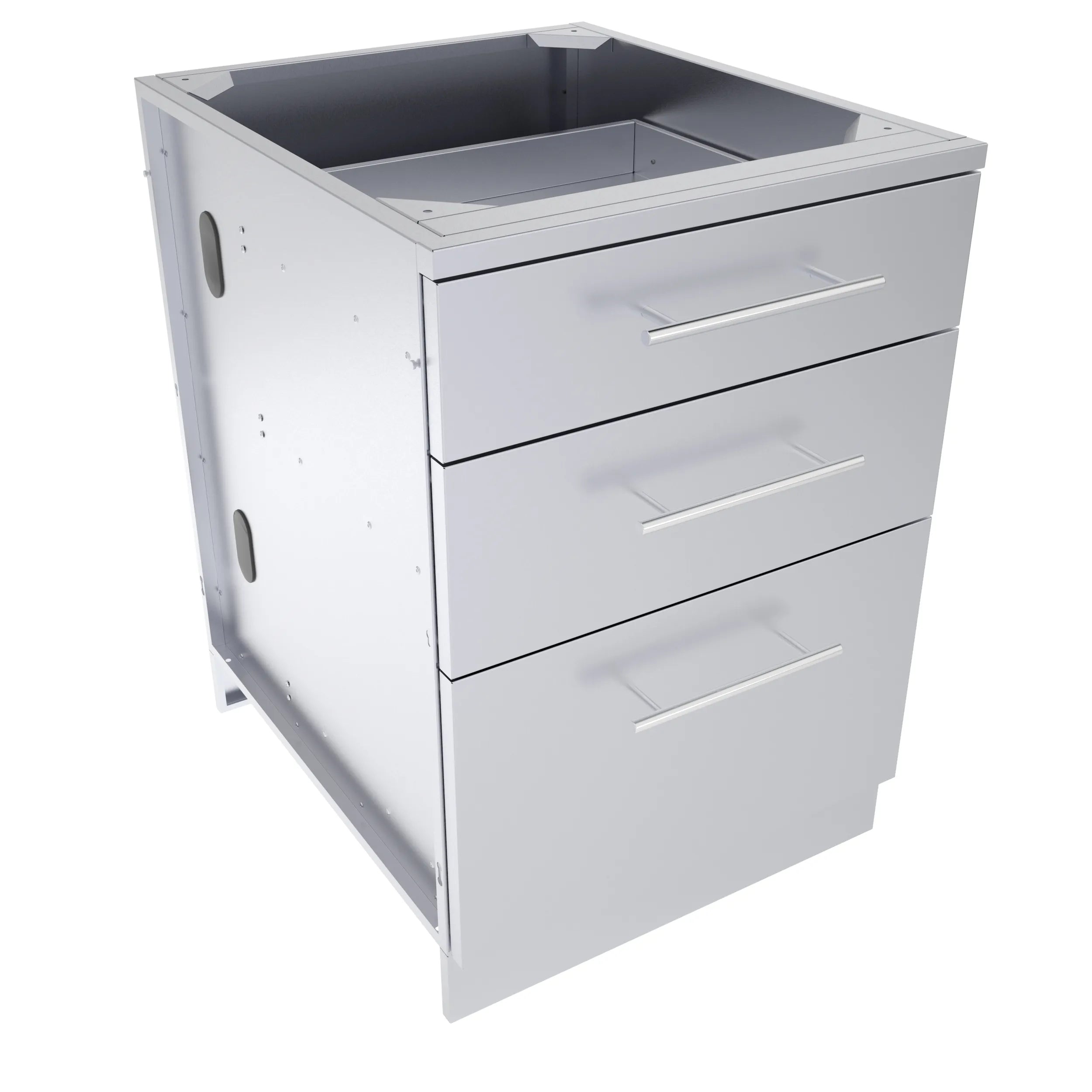 images Sunstone 24" Large Triple Drawer Base Cabinet SBC24STD - Image 1