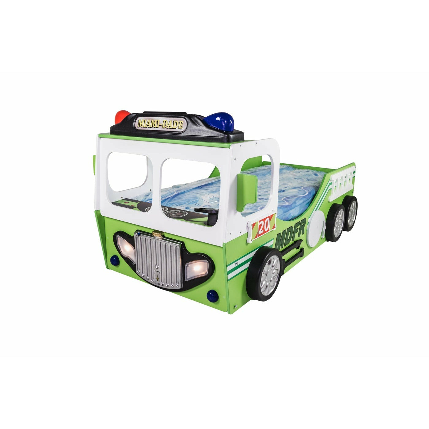 images Maxima House Toddler Car Bed Fire Truck CB2205GR - Image 1