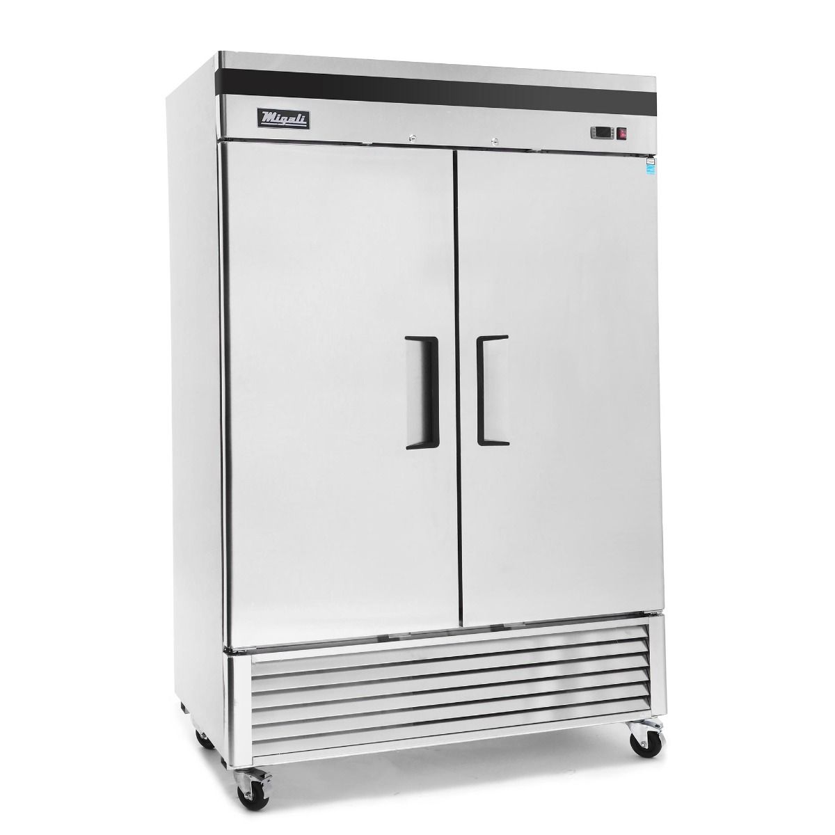 images Migali 2 Door Reach-In Refrigerator 49 cu. ft. C-2RB-HC - Image 1