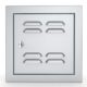 Sunstone Signature Series 12" x 12" Left Swing Utility Access Door Vented BA-VSDL12