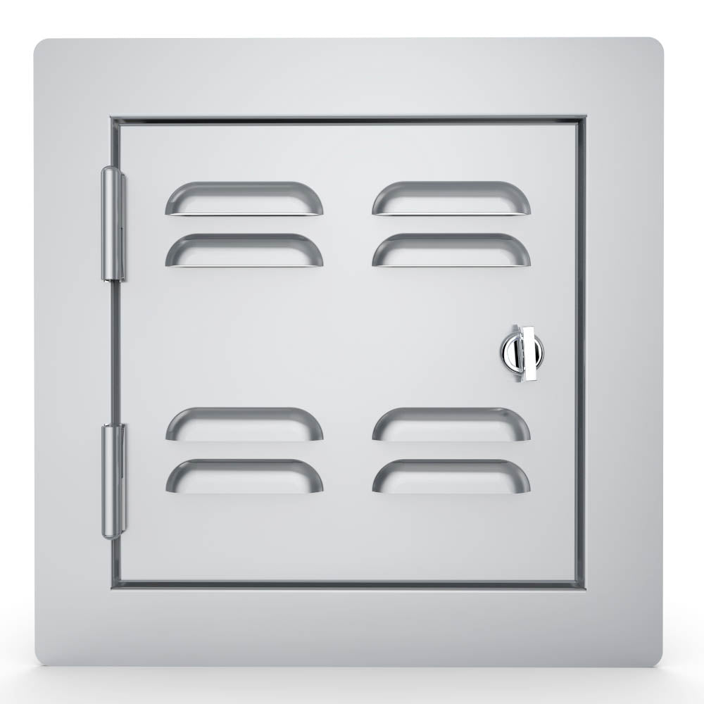 images Sunstone Classic Series Flush Style 12"x12" Utility Access Door Vented - Image 1