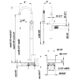 LaToscana Alessandra Floor-Mounted Freestanding Tub Filler With Handheld Shower 19PW136 - Image 2