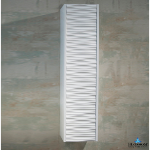 images Blossom Paris 12" Side Cabinet Glossy White S8008 12 01 - Image 1