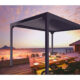 Bon Pergola 10' x 10' Villa Pergola - Motorization & Lighting included, Dark Grey or White - Image 16