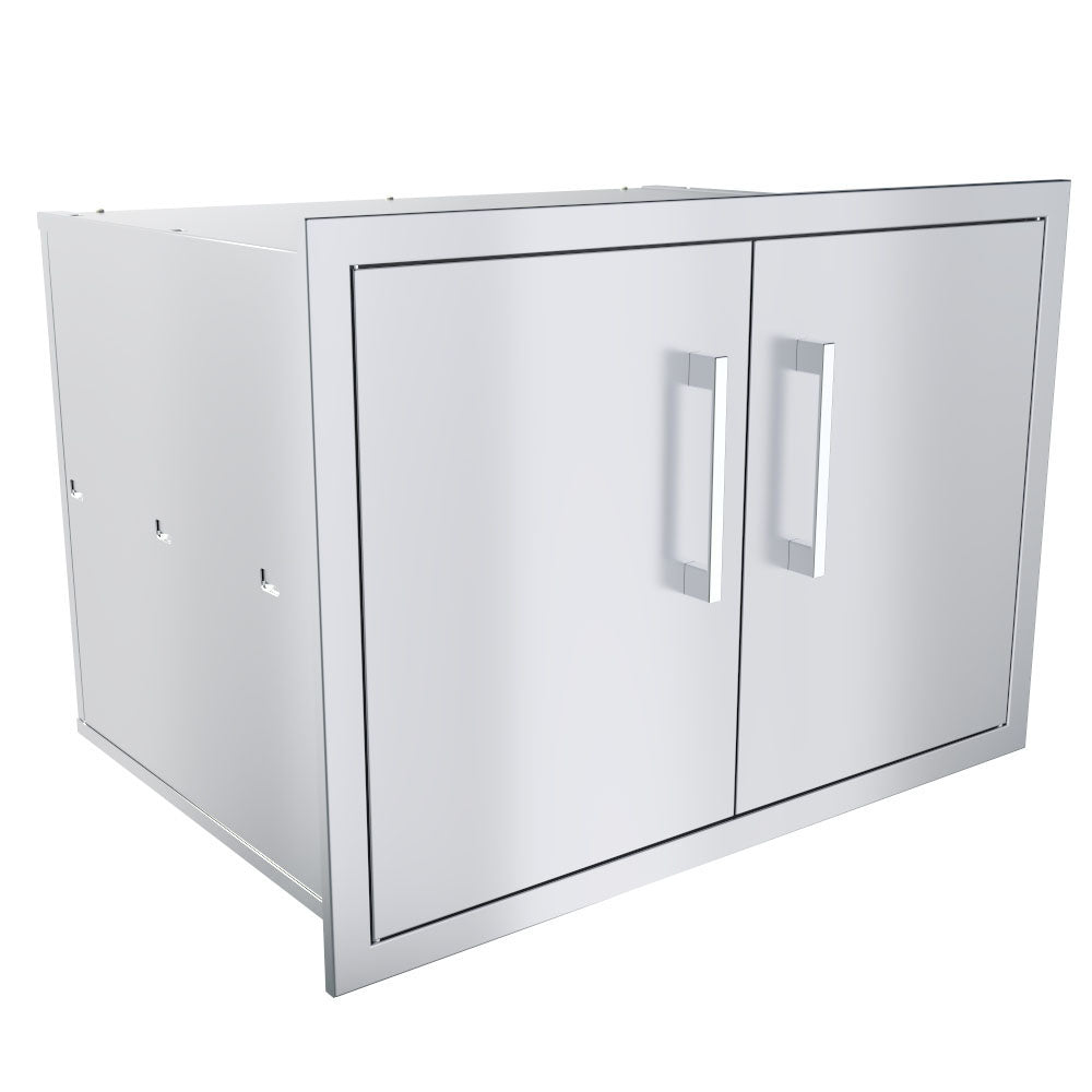 images Sunstone Signature Series 30" Beveled Frame Weather Sealed Dry Storage Pantry BA-DSH30 - Image 1