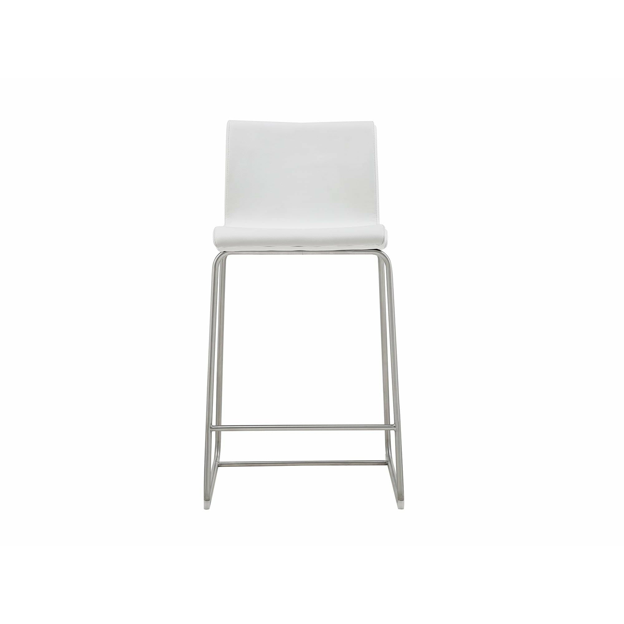 images Whiteline Modern Living - Hayden Counter Stool BS1625P-WHT - Image 1