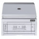 Sunstone 28" Single Zone 304 Stainless Steel Charcoal Grill SUNCHSZ28