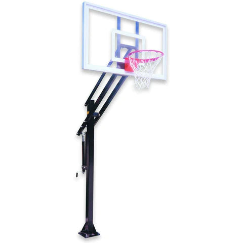 images First Team Attack Ultra In Ground Adjustable Basketball System - Image 1