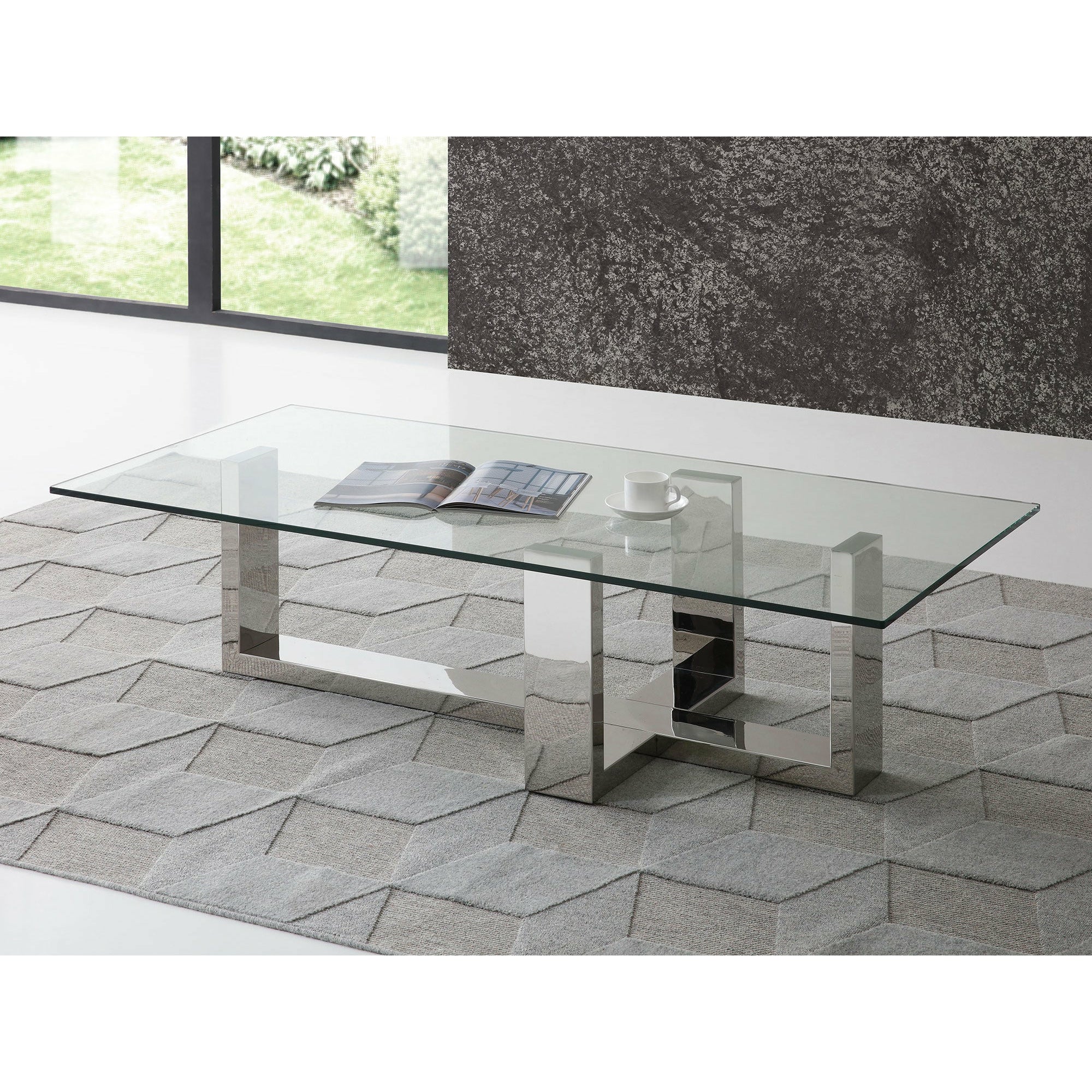 images Whiteline Modern Living - Blake Coffee Table CT1439 - Image 1