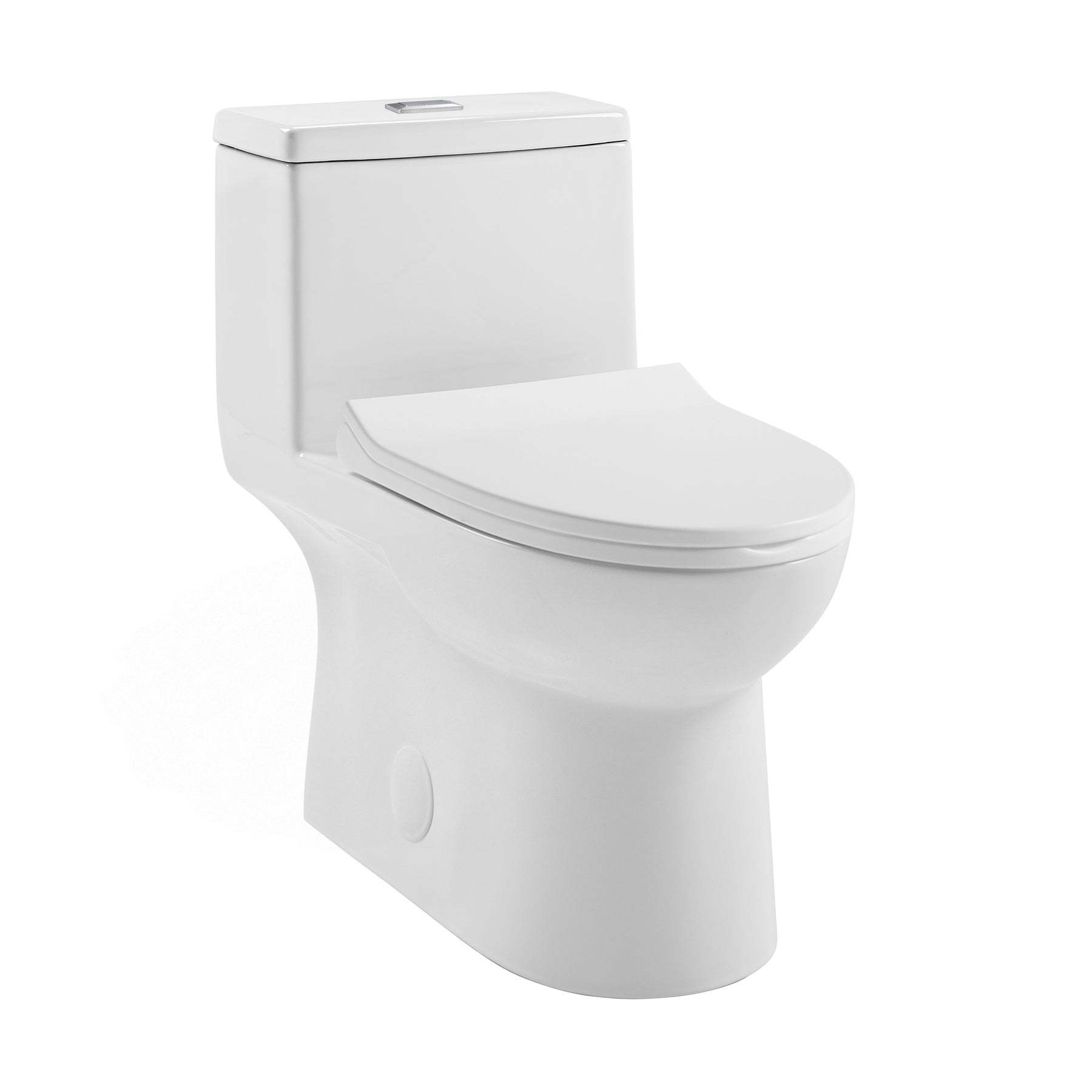 images Swiss Madison Daxton One-Piece Elongated Dual-Flush Toilet 1.1/1.6 gpf - SM-1T126 - Image 1