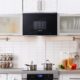 Cosmo 24'' 1.34 cu. ft. Over the Range Microwave in Stainless Steel with Vent Fan COS-2413ORM1SS - Image 2