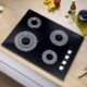 Cosmo 24" Electric Ceramic Glass Cooktop with 4 Elements, Dual Zone Element, Hot Surface Indicator Light and Control Knobs COS-244ECC - Image 3