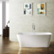 Vinnova Augustine 59" x 31.5" Soaking Bathtub 252059-BAT-WH