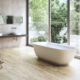 Vinnova Orion 59" x 31.5" Soaking Bathtub 255059-BAT-WH