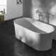 Vinnova Aubrey 67" x 31.5" Soaking Bathtub 256067-BAT-WH - Image 3