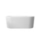 Vinnova Caserta 67" x 27.6" Soaking Bathtub 257067-BAT-WH - Image 5