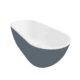 Vinnova Zamora 65" x 29" Soaking Bathtub in Grey Finish  260065-BAT-GR - Image 2