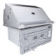 Sunstone 28" Single Zone 304 Stainless Steel Charcoal Grill SUNCHSZ28 - Image 2