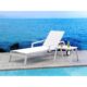 Whiteline Modern Living - Bondi Outdoor Chaise CL1534-WHT - Image 2