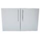 Sunstone Designer Series, Raised Style - 30" Double Door w/Shelves DE-DD30
