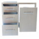 Sunstone Signature Series 30" Propane Combo w/Trash Bag Ring & Triple Drawer BA-LPCTD30 - Image 2