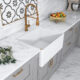 Altair  Porcelain Vitreous China 24" L x 18" W Farmhouse Sink 241024-KS - Image 4