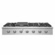 NXR SCT4811 48" Natural Gas Cooktop & RH4801 Under Cabinet Hood Bundle, Stainless Steel SCT4811RHBD - Image 2