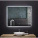 Ancerre 48" Frysta Led Frameless Rectangular Mirror Lighted Bathroom Vanity With Dimmer and Defogger LEDM-FRYSTA-48 - Image 2