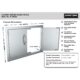 Sunstone 33" Double Door Flush Mount A-DD33 - Image 2