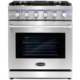 Cosmo 5-Piece Kitchen, 30" Gas Range and 30" Under Cabinet Range Hood COS-5PKG-079 - Image 2