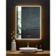 Ancerre 30” Immersion Led Lighted Bathroom Vanity Mirror With Bluetooth, Defogger and Digital Display