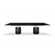 Whiteline Modern Living - Geneva Large Dining Table DT1640XL-BLK - Image 2