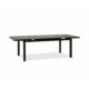 Whiteline Modern Living - Alum Outdoor Extendable Dining Table DT1567-GRY - Image 2