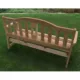 Creekvine Designs  6' Cedar Keyway Garden Bench WF8106CVD - Image 2