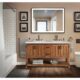 Krugg 48" X 36" Black Soho LED Bathroom Mirror SOHO4836B - Image 3