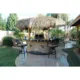 KoKoMo Tahiti Outdoor Kitchen with 10 foot Palapa and Built In BBQ Grill - Image 2