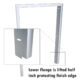 Sunstone Signature Series Fridge Trim for 21” Wide Fridges BA-TRIM21 - Image 2