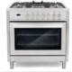 Cosmo 4-Piece, 36" Range, 36" Island Range Hood, 24" Dishwasher and Refrigerator COS-4PKG-076 - Image 2
