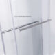 Vinnova Spezia 56" W x 76" H Rectangle Double Sliding Frameless Shower Enclosure in Brushed Nickel 301056+36P-BN - Image 10