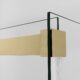 Vinnova Spezia 64" W x 76" H Rectangle Double Sliding Frameless Shower Enclosure in Brushed Gold 301064+36P-BG - Image 4
