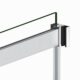 Vinnova  Spezia 64" W x 76" H Rectangle Double Sliding Frameless Shower Enclosure in Brushed Nickel 301064+36P-BN - Image 7