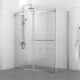 Vinnova  Spezia 64" W x 76" H Rectangle Double Sliding Frameless Shower Enclosure in Polished Chrome 301064+36P-PC - Image 3