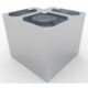 Sunstone 12" x 12" Corner Cabinet with Swivel Shelves SBC12SLS - Image 6