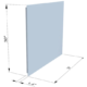 Altair Genova 36” Rectangle Frameless Modern LED Bathroom Vanity Mirror 744036-LED-NF - Image 3
