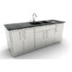 Sunstone Cabinet Package Bar Center SCP7BARCTR10 - Image 2