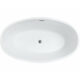 Altair Jolie 55" x 32" Freestanding Soaking Acrylic Bathtub 51055-BAT-WH-F - Image 3
