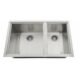 Sunstone Over/Under 34" x 12" Height Double Basin Sink with 2 Covers B-SK34 - Image 4