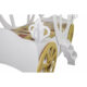 Maxima House Princess Carriage Toddler Car Bed White CB2207W - Image 3