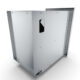 Sunstone Single Door Dry Storage Pantry with Shelf & Utility Access DE-DVPR15 - Image 3